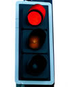 Red traffic light